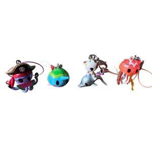 tokidoki  Sea Punk Frenzies Keychain Bundle - Lot of 4 Cute Figures